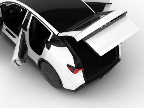 Tesla Model Y Standard 2026 HQ Model 3D