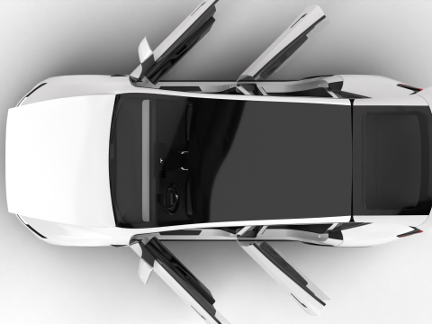 Tesla Model Y Standard 2026 HQ Model 3D