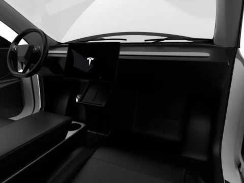 Tesla Model Y Standard 2026 HQ 3D Model