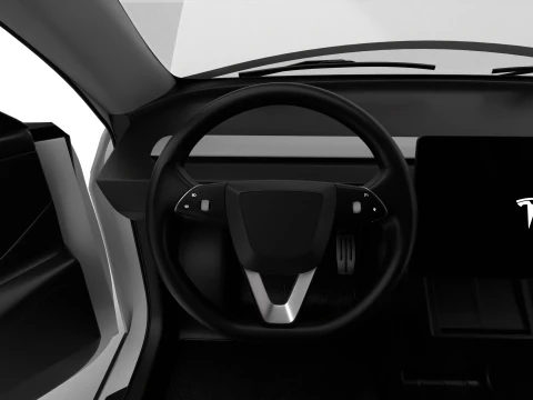 Tesla Model Y Standard 2026 HQ 3D Model