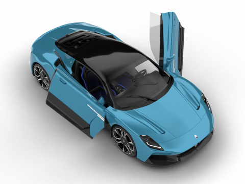 Maserati MCPura 2026 HQ Model 3D