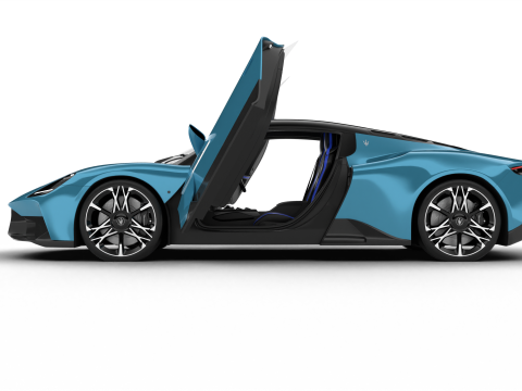 Maserati MCPura 2026 HQ Model 3D