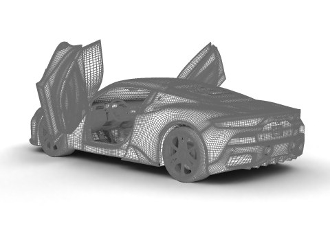 Maserati MCPura 2026 HQ Model 3D