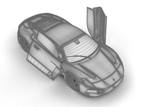 Maserati MCPura 2026 HQ Model 3D