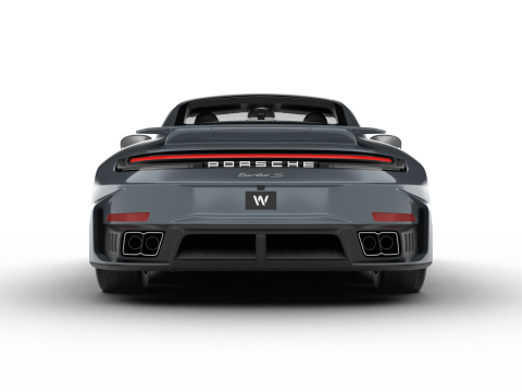 保时捷 911 Carrera Turbo S 2026 3D 模型