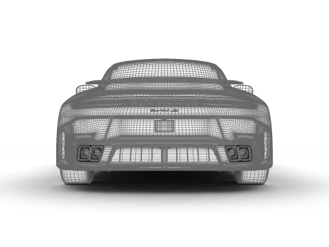 Porsche 911 Carrera Turbo S 2026 Modello 3D