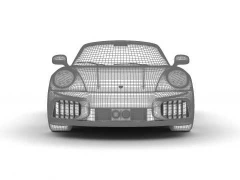 Porsche 911 Carrera Turbo S 2026 Modello 3D