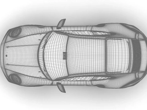 Porsche 911 Carrera Turbo S 2026 Modello 3D