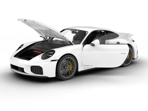 Porsche 911 Carrera Turbo S 2026 HQ 3D Model