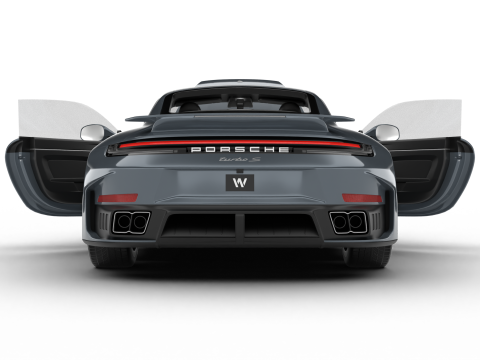 Porsche 911 Carrera Turbo S 2026 HQ Model 3D