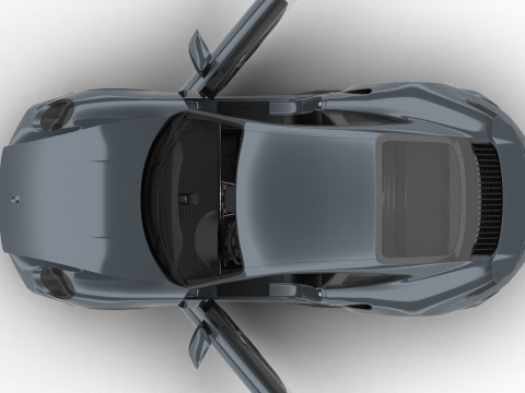 Porsche 911 Carrera Turbo S 2026 HQ Model 3D