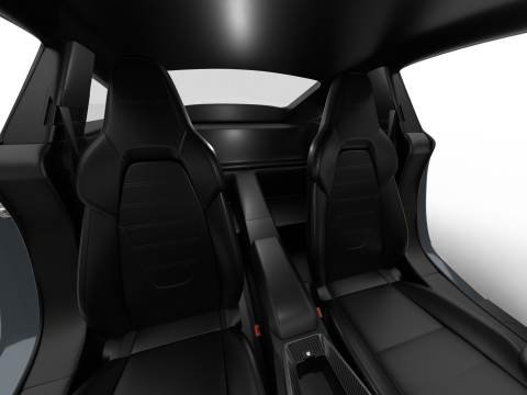 Porsche 911 Carrera Turbo S 2026 HQ Model 3D