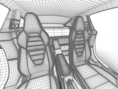 Porsche 911 Carrera Turbo S 2026 HQ Model 3D