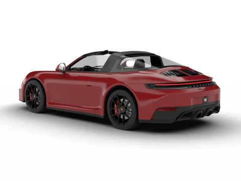 Porsche 911 Carrera Targa 4 GTS 2025 Modello 3D