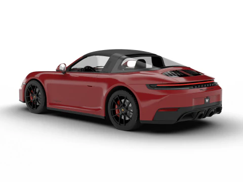 Porsche 911 Carrera Targa 4 GTS 2025 Modello 3D