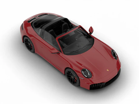 Porsche 911 Carrera Targa 4 GTS 2025 Modello 3D