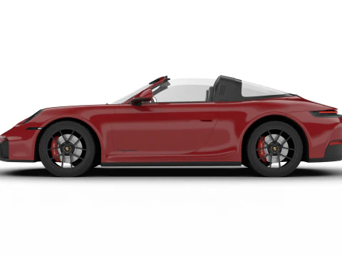 Porsche 911 Carrera Targa 4 GTS 2025 Modello 3D