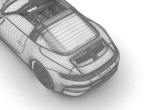 Porsche 911 Carrera Targa 4 GTS 2025 Modello 3D