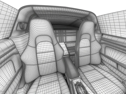 Porsche 911 Carrera Targa 4 GTS 2025 Modello 3D