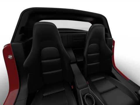 Porsche 911 Carrera Targa 4 GTS 2025 HQ 3D Модель