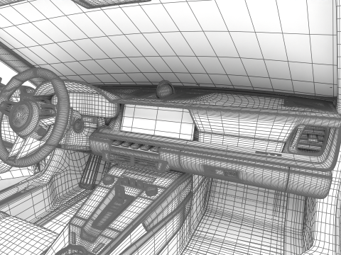 Porsche 911 Carrera Targa 4 GTS 2025 HQ 3D Модель