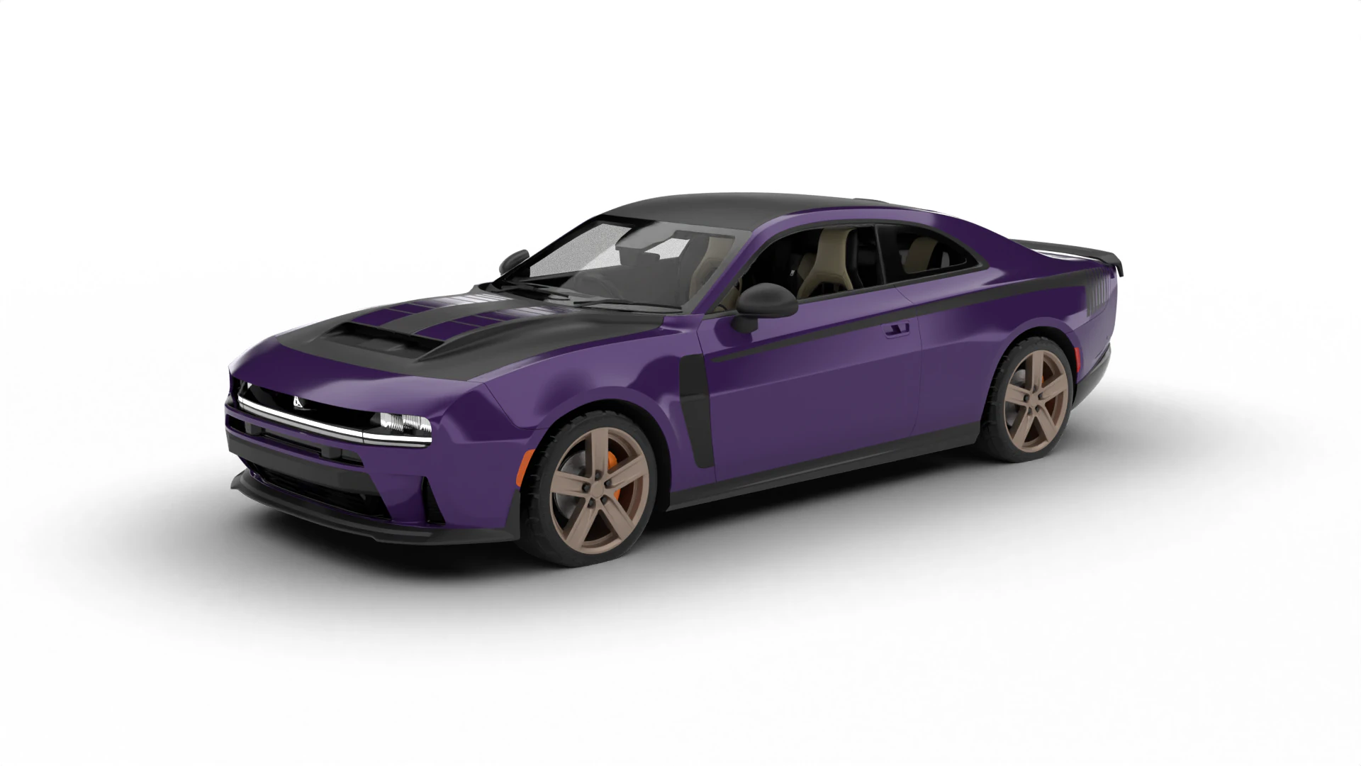 Dodge Charger SIXPACK Sema 2025 Modello 3D .c4d .max .obj .3ds .fbx .stl .blend