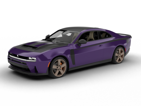 Dodge Charger SIXPACK Sema 2025 3D Model