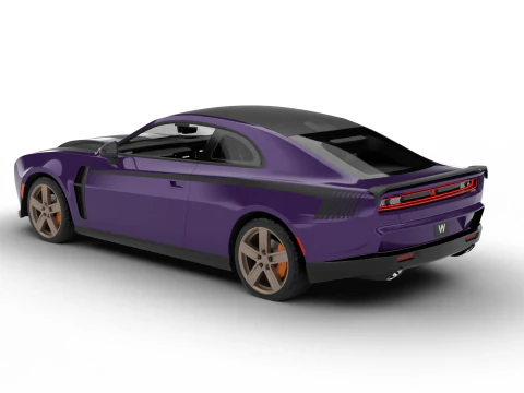 Dodge Charger SIXPACK Sema 2025 Modello 3D