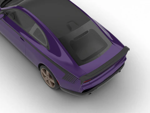 Dodge Charger SIXPACK Sema 2025 Modello 3D