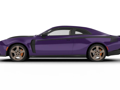 Dodge Charger SIXPACK Sema 2025 Modello 3D