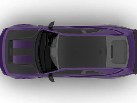 Dodge Charger SIXPACK Sema 2025 Modello 3D