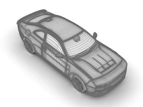 Dodge Charger SIXPACK Sema 2025 Modello 3D