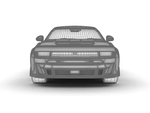 Dodge Charger SIXPACK Sema 2025 Modello 3D