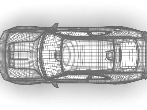 Dodge Charger SIXPACK Sema 2025 Modello 3D
