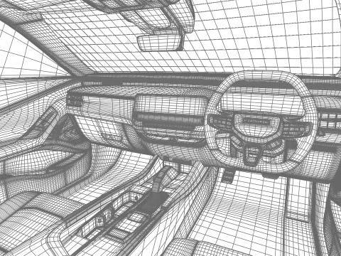 Dodge Charger SIXPACK Sema 2025 Modello 3D