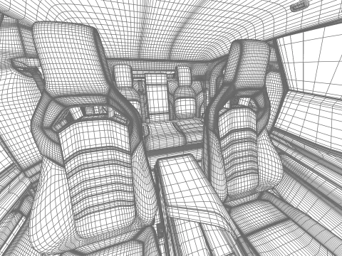 Dodge Charger SIXPACK Sema 2025 Modello 3D