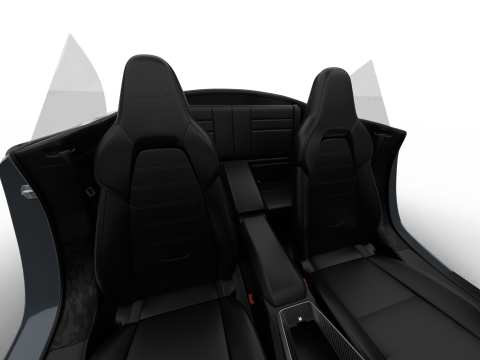 Porsche 911 Carrera Turbo S Cabriolet 2026 HQ 3D Model