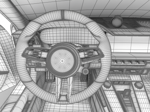 Porsche 911 Carrera Turbo S Cabriolet 2026 HQ 3D Model