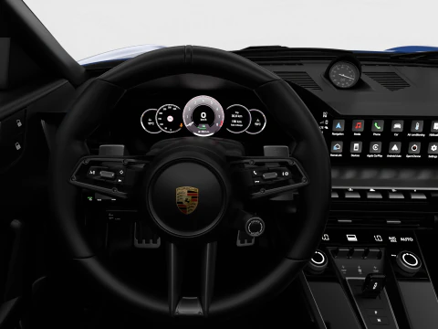Porsche 911 Carrera Targa 4S 2025 3D Model