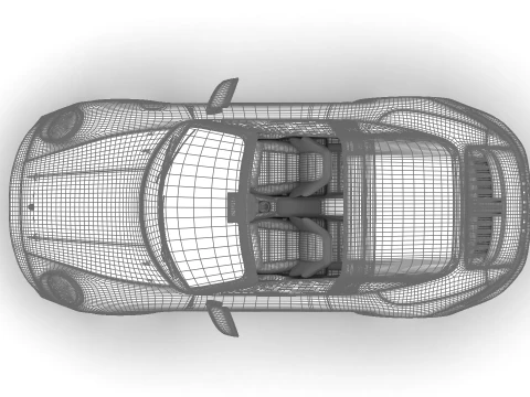 Porsche 911 Carrera Targa 4S 2025 3D Model