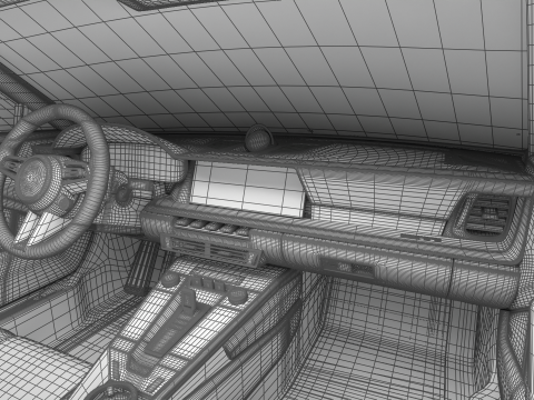 Porsche 911 Carrera Targa 4S 2025 Modello 3D