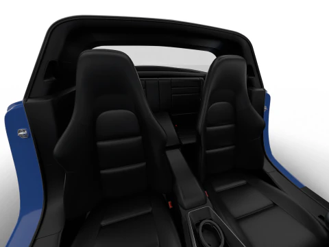 Porsche 911 Carrera Targa 4S 2025 HQ 3D Model