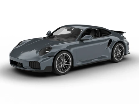 Porsche 911 Carrera Turbo S Aero 2026 3D Model