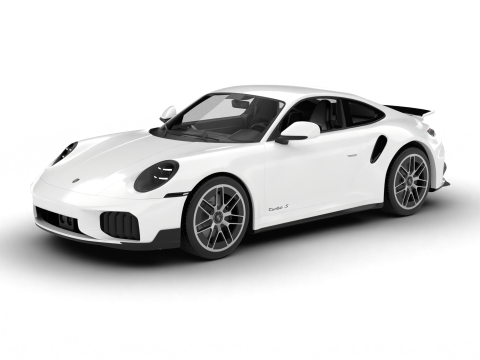Porsche 911 Carrera Turbo S Aero 2026 Model 3D