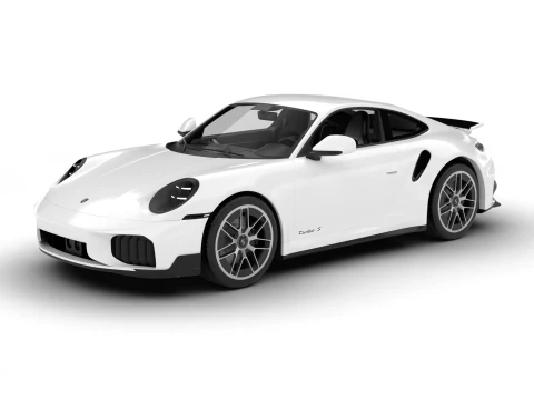 Porsche 911 Carrera Turbo S Aero 2026 3D Model