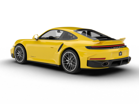 Porsche 911 Carrera Turbo S Aero 2026 Model 3D