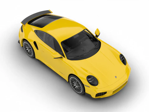 Porsche 911 Carrera Turbo S Aero 2026 3D Model