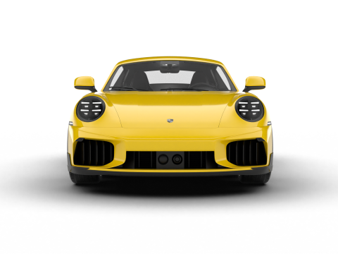 Porsche 911 Carrera Turbo S Aero 2026 Model 3D