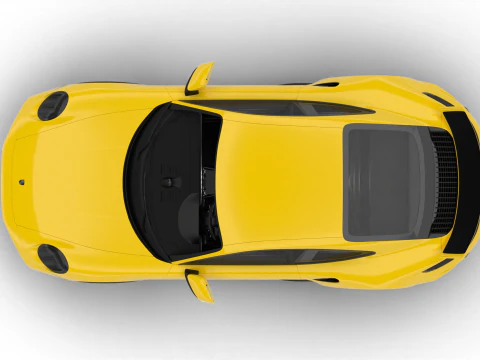 Porsche 911 Carrera Turbo S Aero 2026 3D Model