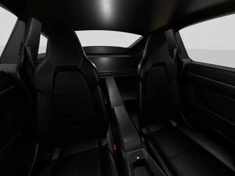 Porsche 911 Carrera Turbo S Aero 2026 3D Model